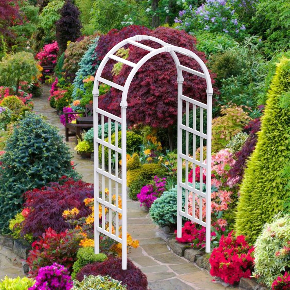 pvc garden arbor pvc garden arbor