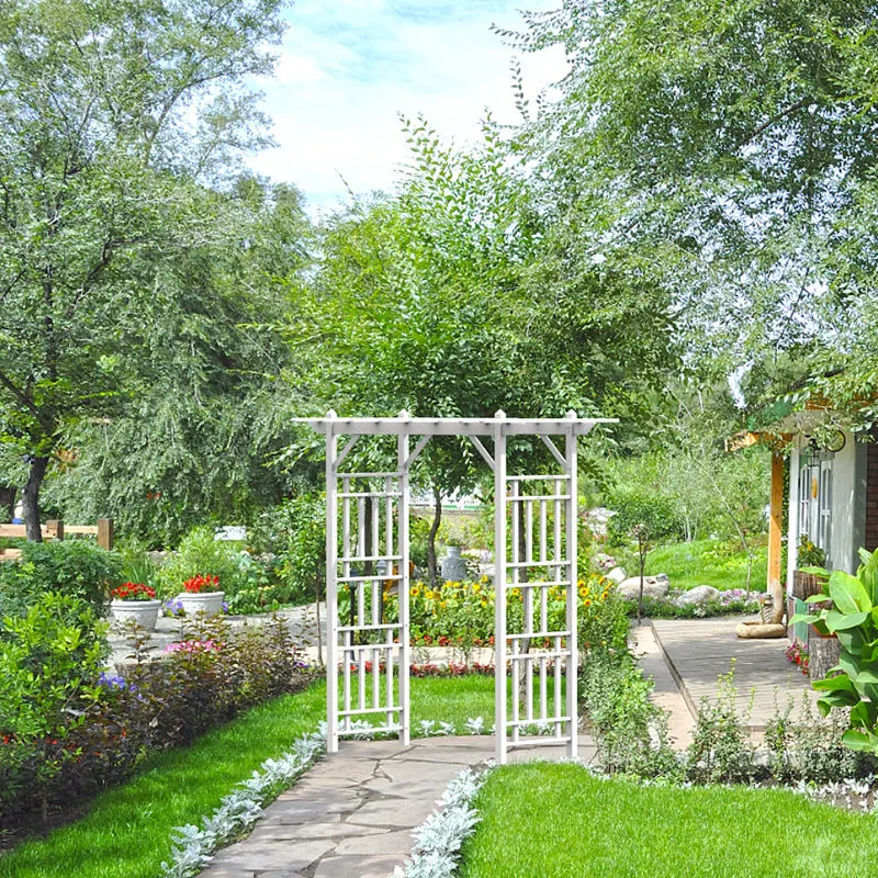 white pvc arbor white pvc arbor