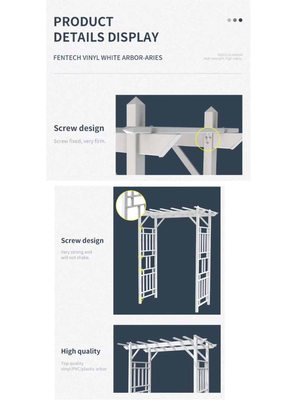 pvc arbour pvc arbour