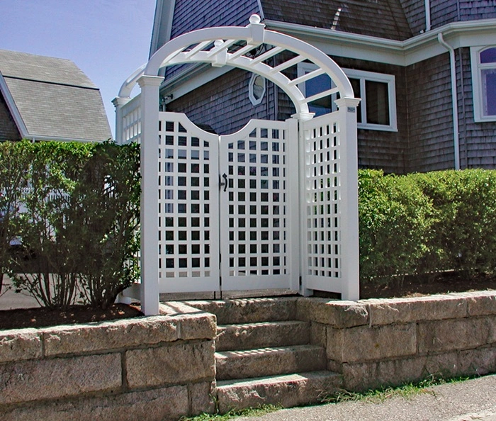 pvc arbor with gate pvc arbor with gate