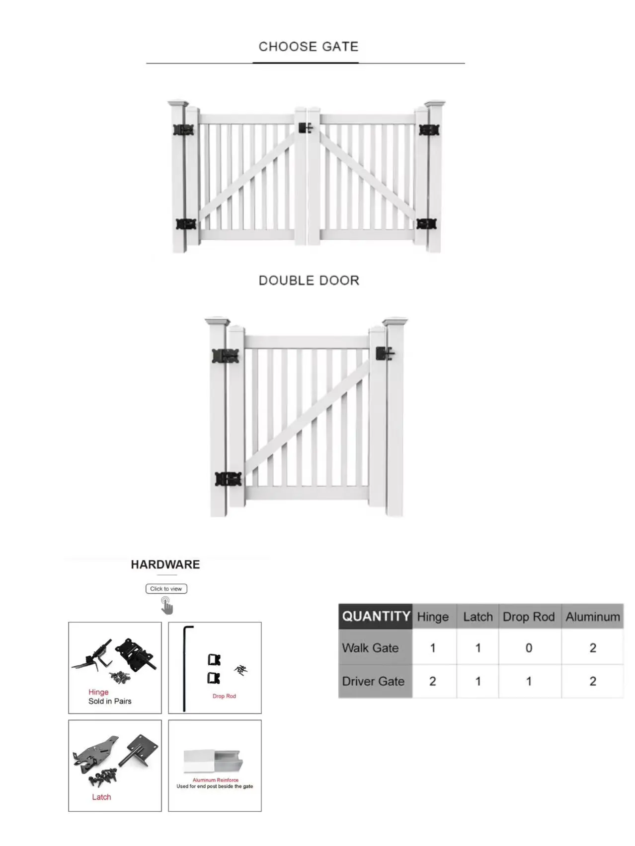 Straight Top Picket Fence Straight Top Picket Fence