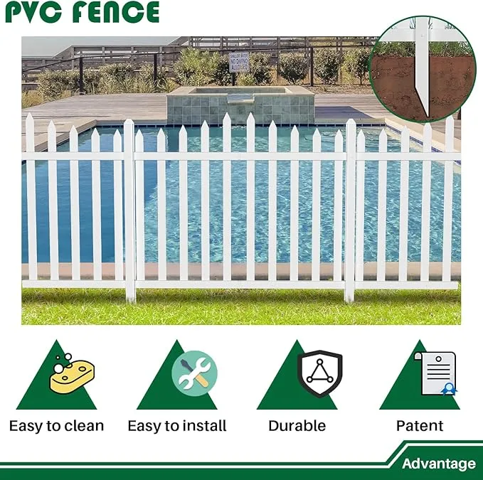 Vinyl Picket Garden Fence Vinyl Picket Garden Fence